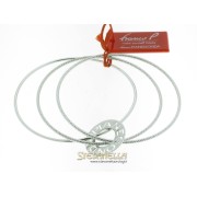 PIANEGONDA bracciale argento Love is Forever 3 cerchi referenza BAFR0008 new